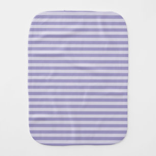 Purple Stripes Baby Burp Cloth
