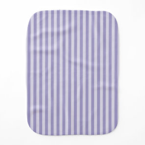 Purple Stripes Baby Burp Cloth