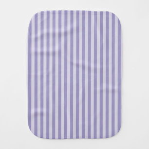 Purple Stripes Baby Burp Cloth