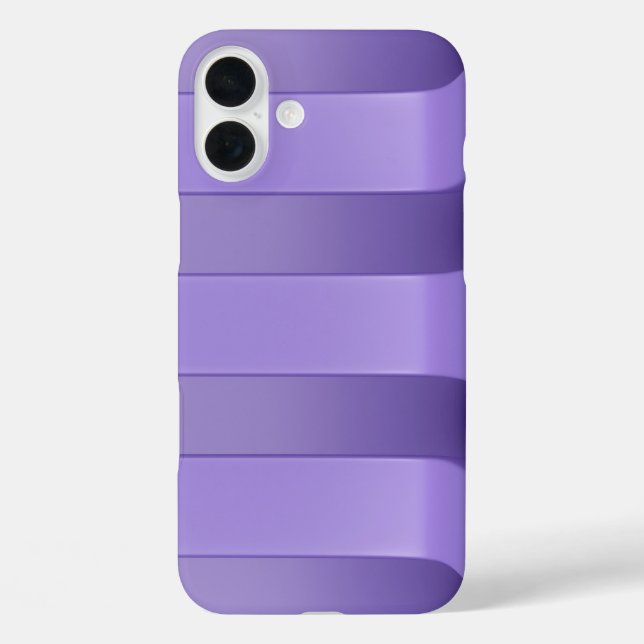 Purple stripes background Case-Mate iPhone case (Back)