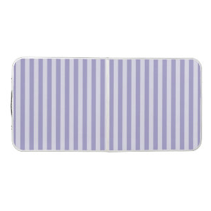 Purple Stripes Beer Pong Table