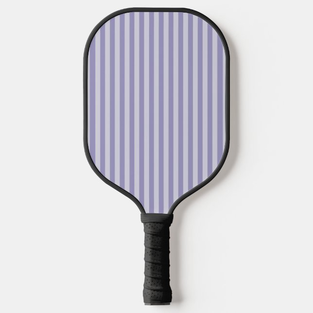 Purple Stripes Carbon Fiber Pickleball Paddle (Front)