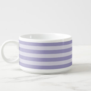 Purple Stripes Chili Bowl