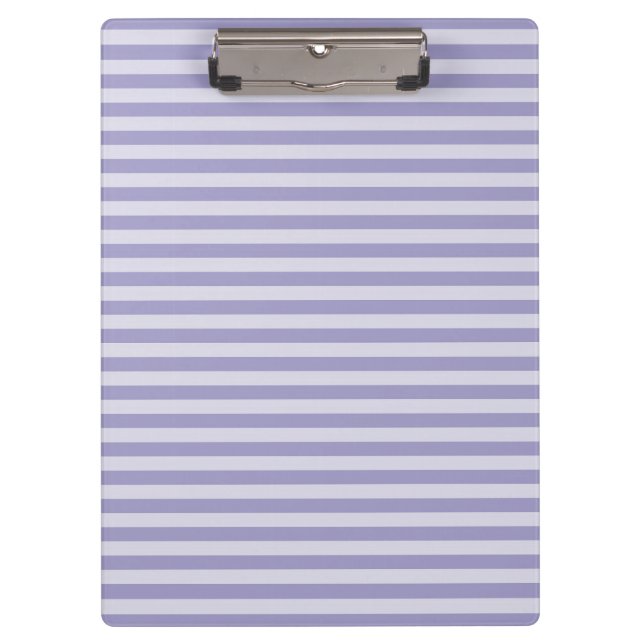 Purple Stripes Clipboard (Front)