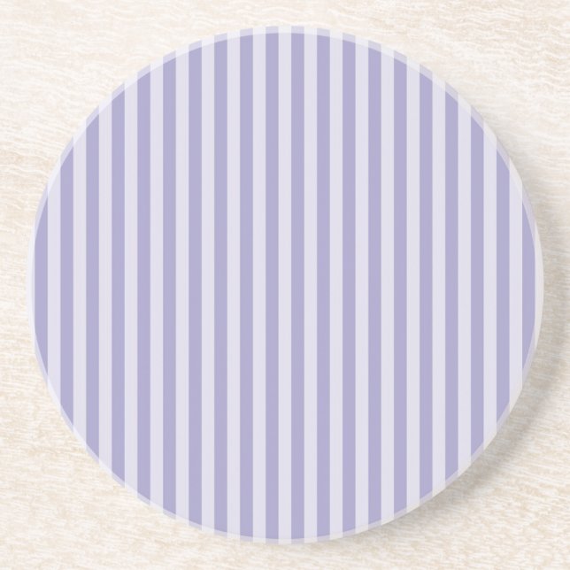Purple Stripes Coaster (Front)
