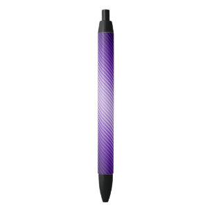 Purple Stripes Diagonal Texture Look Pen