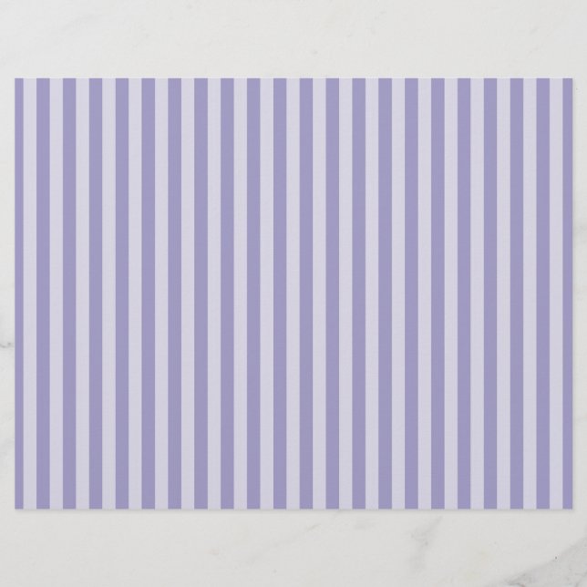 Purple Stripes Letterhead (Front)