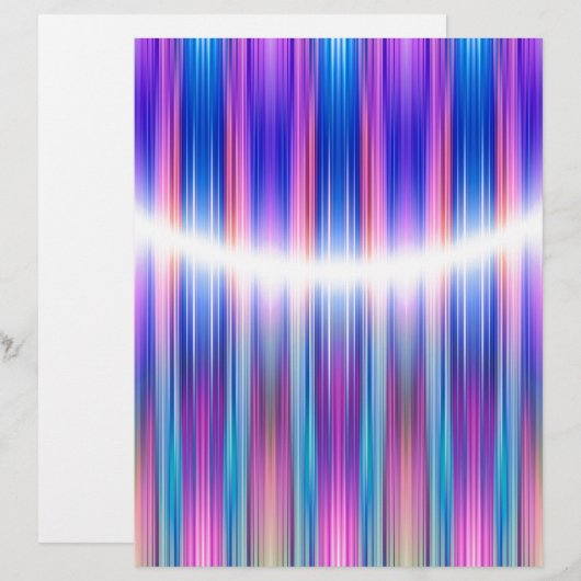 Purple stripes pattern (Front/Back)
