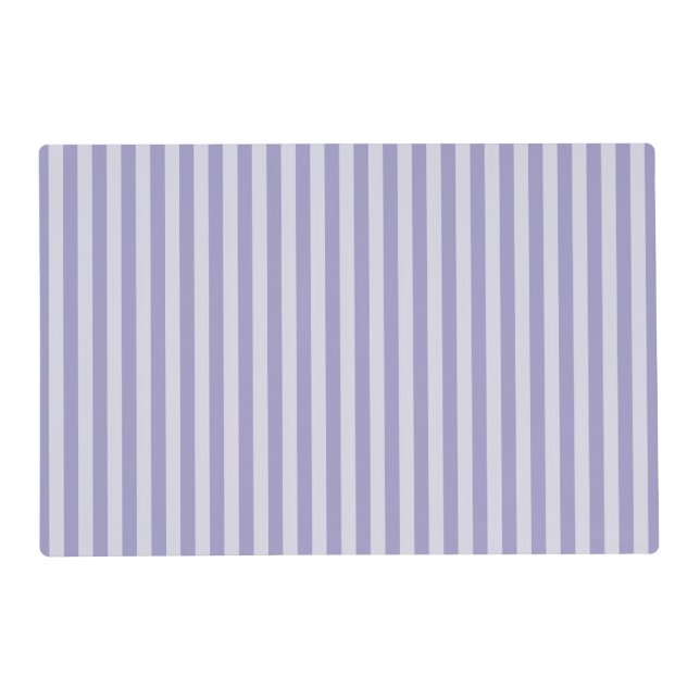 Purple Stripes Placemat (Front)