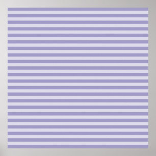 Purple Stripes Poster