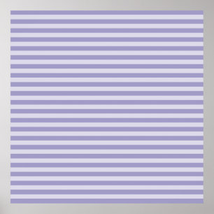 Purple Stripes Poster