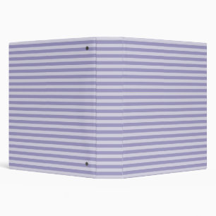Purple Stripes Seamless Pattern 3 Ring Binder