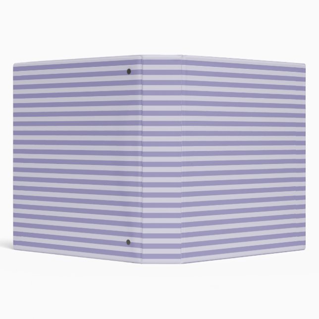 Purple Stripes Seamless Pattern 3 Ring Binder (Background)