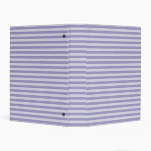 Purple Stripes Seamless Pattern Mini Binder