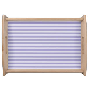 Purple Stripes Serving Tray