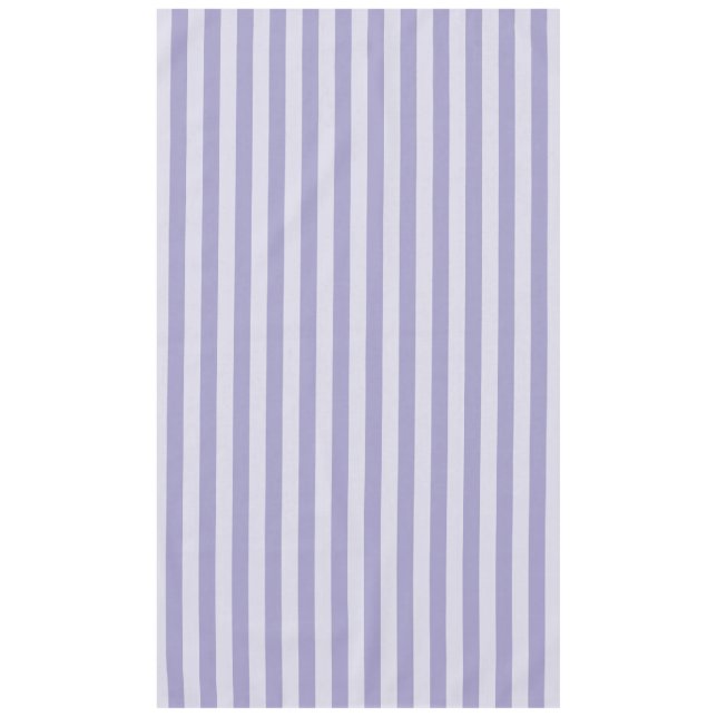 Purple Stripes Tablecloth (Front)