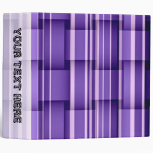 Purple stripes texture art graphic design binder
