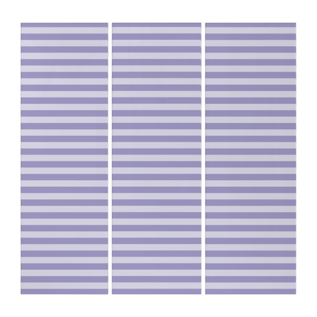Purple Stripes Triptych (Front)