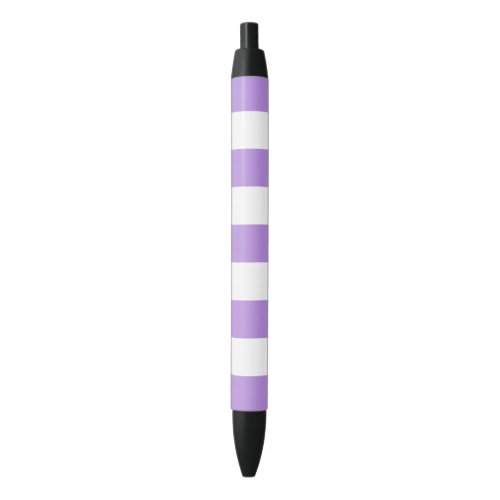 Purple Stripes White Stripes Striped Pattern Black Ink Pen