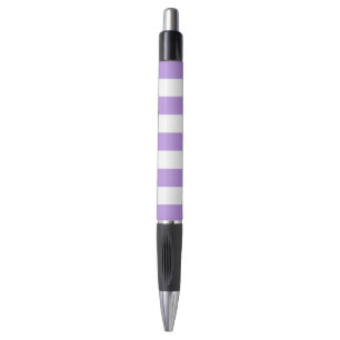 Purple Stripes, White Stripes, Striped Pattern Pen