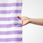 Purple Stripes, White Stripes, Striped Pattern Scarf<br><div class="desc">Elegant,  stylish and sophisticated stripes in purple and white color. Modern and trendy gift,  perfect for the stripes lover in your life.</div>