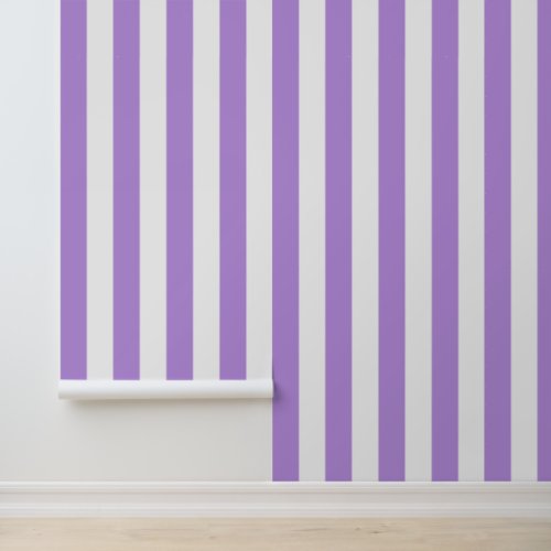 Purple Stripes White Stripes Striped Pattern Wallpaper