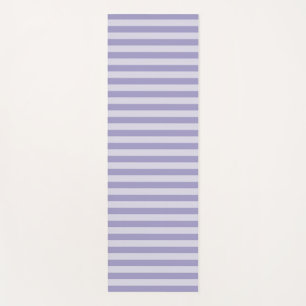 Purple Stripes Yoga Mat