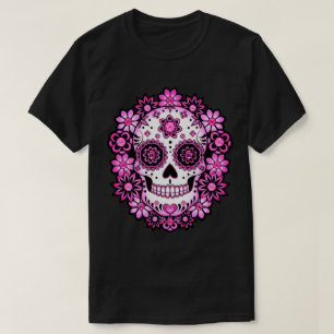 Purple Sugar Skull T-Shirt
