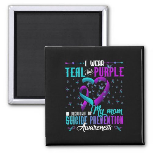 Purple Suicide Awareness Lifestyle  Magnet