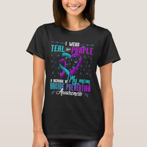 Purple Suicide Awareness Lifestyle  T_Shirt