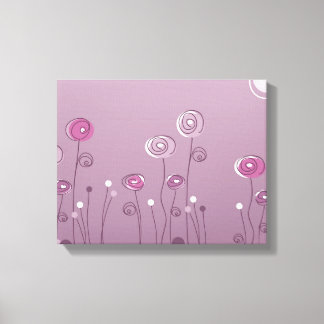 Purple Summer Canvas Print