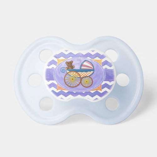 Purple Sun Baby Stuff Pacifier