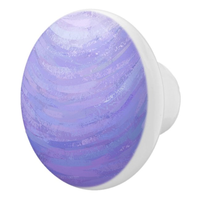 Purple Sun Ceramic Knob (Right)