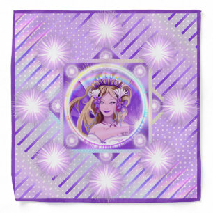Purple Sun Fairy Bandana