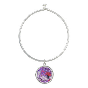 purple sun fairy bangle bracelet