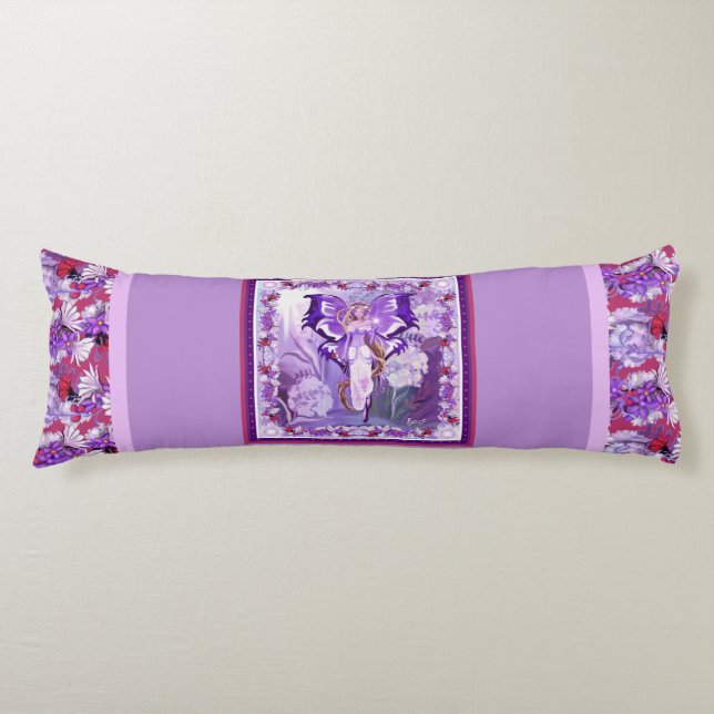 purple sun fairy body pillow (Front)