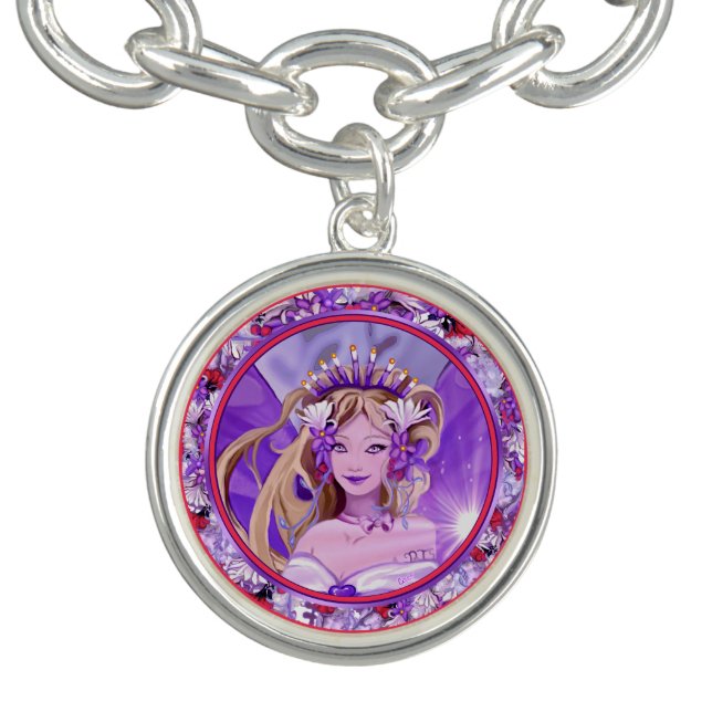 Purple Sun Fairy Bracelet (Design)
