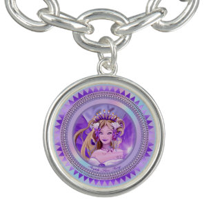 Purple Sun Fairy Bracelet