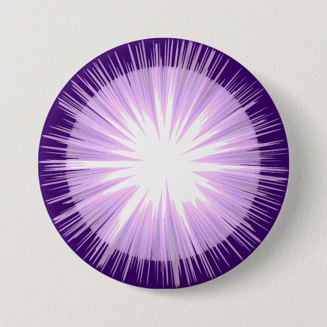 Purple Sun Fairy Button (Front)