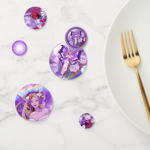 Purple Sun Fairy Confetti