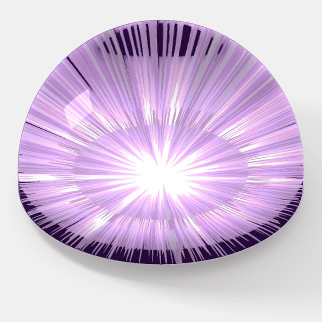 Purple Sun Fairy Paperweight (Angled)