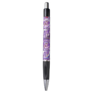 purple sun fairy pen