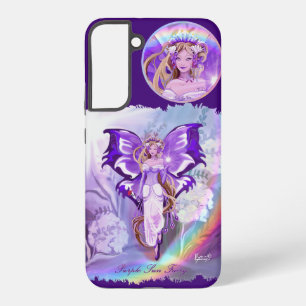 Purple Sun Fairy Samsung Galaxy S22+ Case