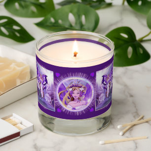 Purple Sun Fairy  Scented Candle
