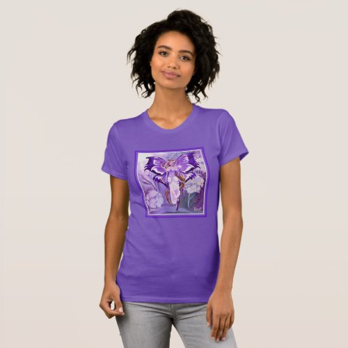 Purple Sun Fairy T_Shirt