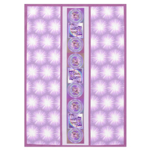 Purple Sun fairy Tablecloth