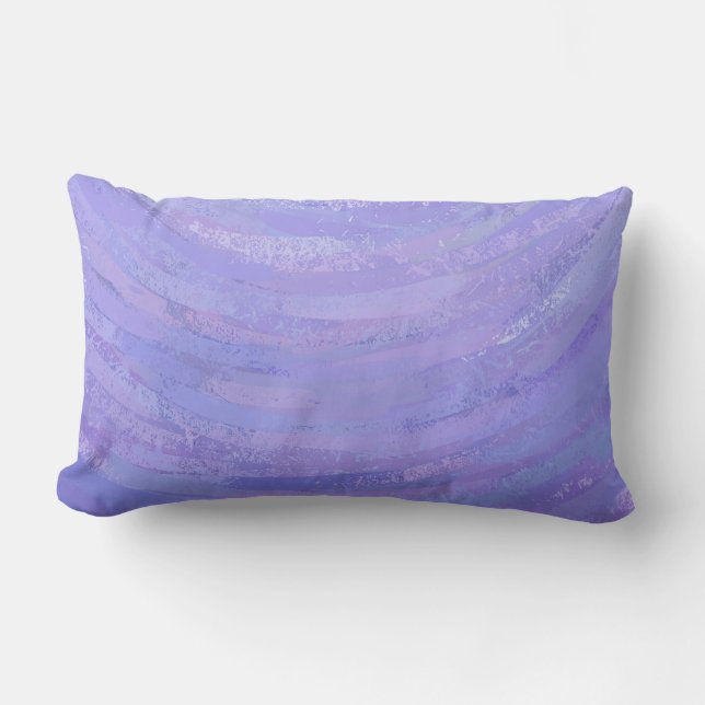 Purple Sun Lumbar Pillow (Front)