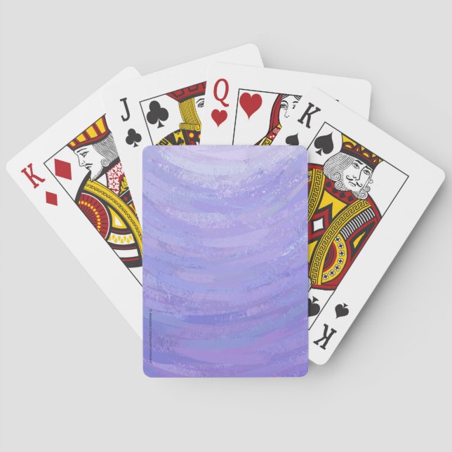 Purple Sun Poker Cards (Back)