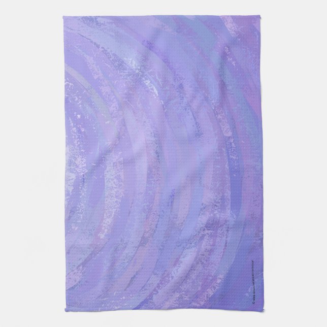 Purple Sun Towel (Vertical)