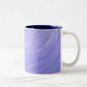Purple Sun Two-Tone Coffee Mug